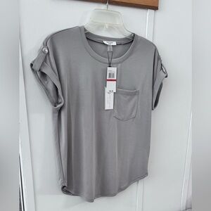 Cable & Gauge NWT Gray Modal Blend Shirt Size XS